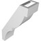 Ekena Millwork 3-in. W x 6-in. D x 10-in. H Valencia Architectural Grade PVC Knee Brace BRCP03X06X10VAL - alternate 5